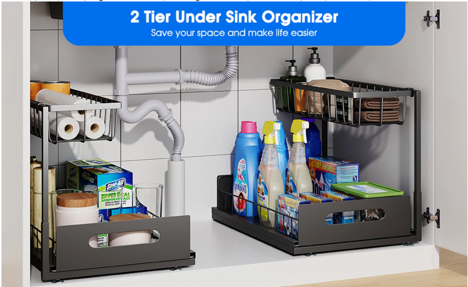 Under Sink Pull Out Organizer